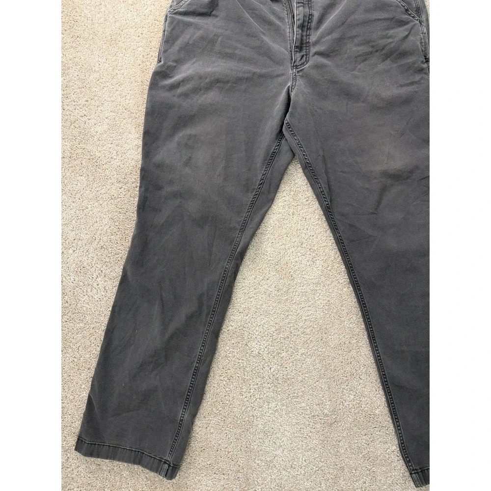 Carhartt‎ Relaxed Fit Gray Rugged Flex Canvas Work Pants W38 L34